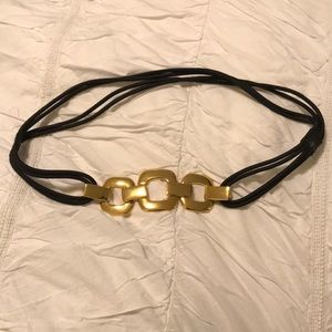 Zara Accessories - Gold Buckle Elastic Belt Zara Accessories - Gold Buckle Elastic Belt